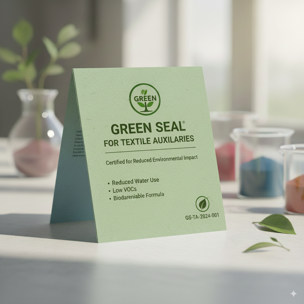 Green Seal for Textile Auxiliaries